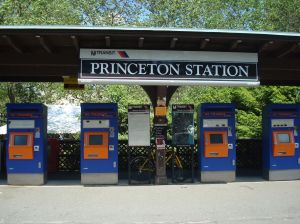 Princeton Station, at University Place.