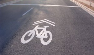 Sharrows appeared recently on Princeton's roads, but some people still don't know what they mean.