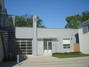 Studio HIllier architectural practice, in a refurbished building on Witherspoon St. (Click to expand.)