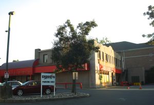 The current site at 255 Nassau St has a run-down appearance.