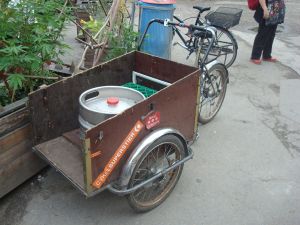 A keg on wheels in Christiania. (Click to expand)