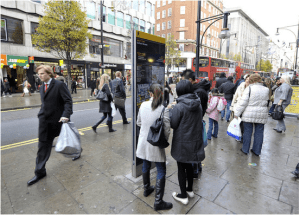 Wayfaring signs in London are a massive help for walkers. Image from LegibleLondon. (Click to expand)