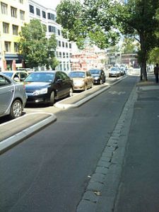 There are no proper bike-lanes in Princeton, NJ. If you want some, maybe check back in 25 years time. (Click to expand)