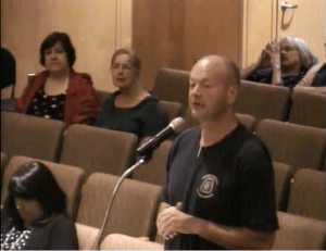 testifies to Council