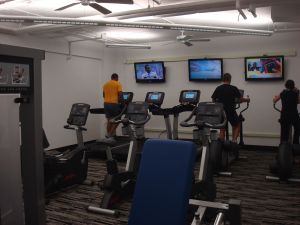 Princeton's Y has a new fitness center and it's pretty nice. (Click to expand.)