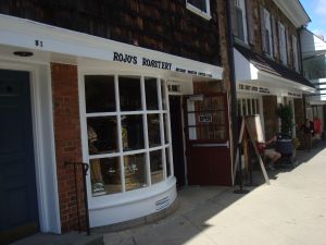 Rojo's is on Palmer Square, right next to the Bent Spoon.) Click to expand.