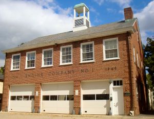 Engine Company No. 1 building on Chestnut Street. (Click to expand.)