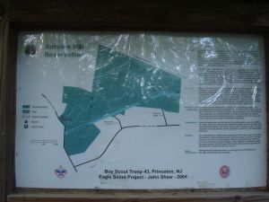 Local residents have the Boy Scouts to thanks for being able to access trails in Autumn Hills Reservation. (click to expand.)