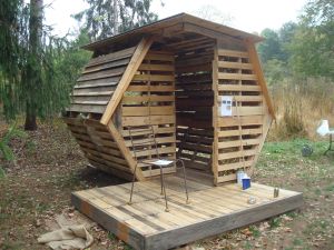 The 'B Home' in situ at D&R Greenway Park in Princeton. (Click to expand.)