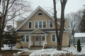 This house at 135 Bayard Lane was renovated and rented as affordable housing by Princeton Community Housing in 2013. (click to expand.)