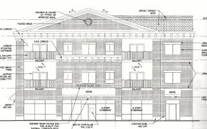Revised Plan for 255 Nassau Street redevelopment, obtained from Princeton Planning Board by a public records request. (Click to expand.)