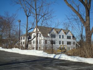 New graduate housing being built at the Princeton Merrick-Stanworth Site. (click to expand.)
