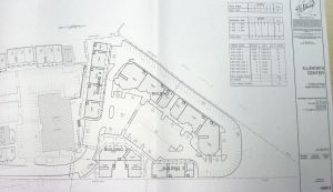 Proposed site plan of the 'Ellsworth II' site, off Cranbury Road, West Windsor. (Click to expand.)