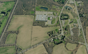 The former Kooltronic site in Hopewell Township, which is a likely site for meeting affordable housing obligations. (click to expand.)