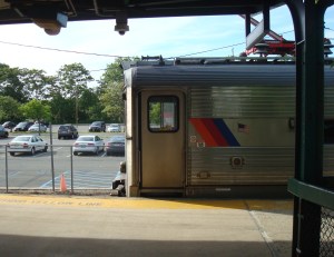 The Dinky train at Princeton Junction station. (click to expand.)