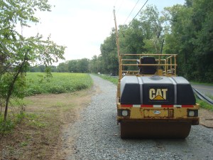 The multi-use trail on Quaker Road in Princeton was recently substantially extended (click to expand)