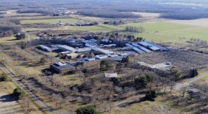 The former American Cyanamid site, between Route 1 and Clarksville Road in West Windsor, NJ. (click to expand.)