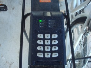 Green light indicates you entered the code right. (click to expand.)