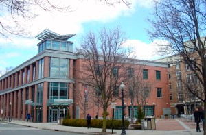 Princeton Public Library, venue for the screening of 'The Walking Revolution' at the 2015 Princeton Environmental Film Festival. (click to expand.)