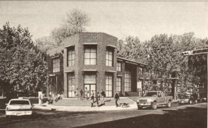 A redesigned Arts Council building by Michael Graves, circa 2002. (click to expand.)