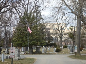 Part of the historic Princeton Cemetery. (click to expand)