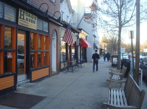 Princeton's East Nassau Street neighborhood - where the first 'Jane Jacobs Walk' will happen! (click to expand)