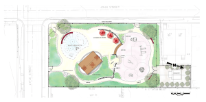 'Plan B' for redesign of Mary Moss Park. (click to expand)